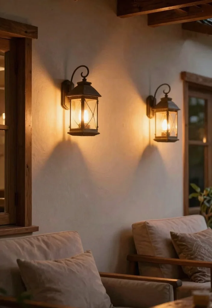 12 Candle Sconces Living Room Wall Decor That Add Warmth Fast - 6. Wall-Mounted Lantern Sconces 1