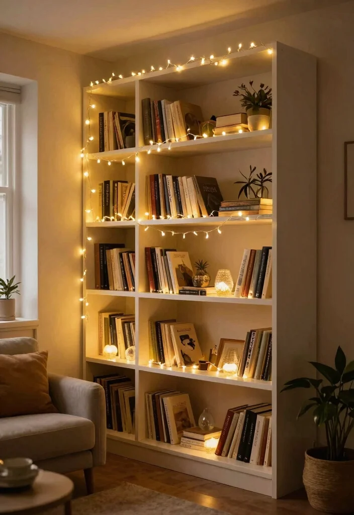 12 Fairy Lights Bookshelf Ideas That Don't Tangle or Overheat - Conclusion 1