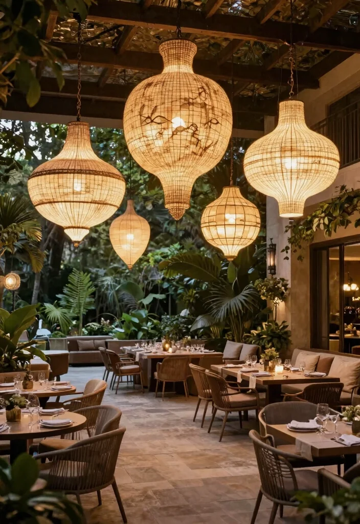 12 Outdoor Pendant Light Ideas That Withstand Rain and Wind - 11. Oversized Pendant Lights 1