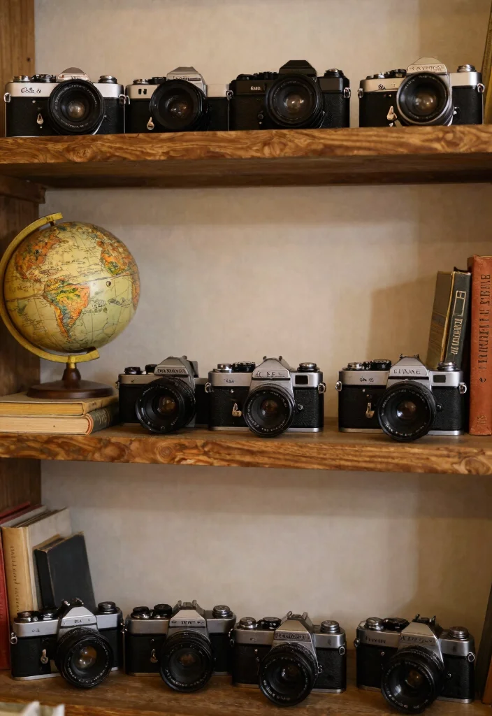 12 Vintage Shelf Decor Ideas That Don't Collect Dust - 9. Curated Collections 1