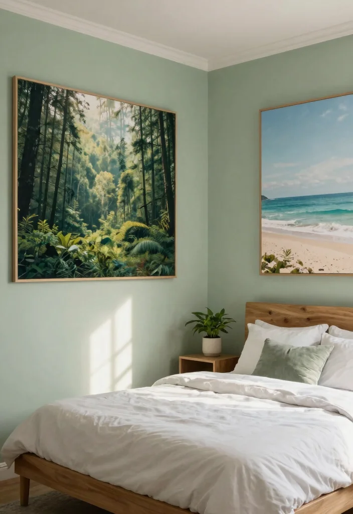 14 Bedroom Poster Ideas Wall Art on a Budget That Don't Look Cheap - 2. Nature Photography 1