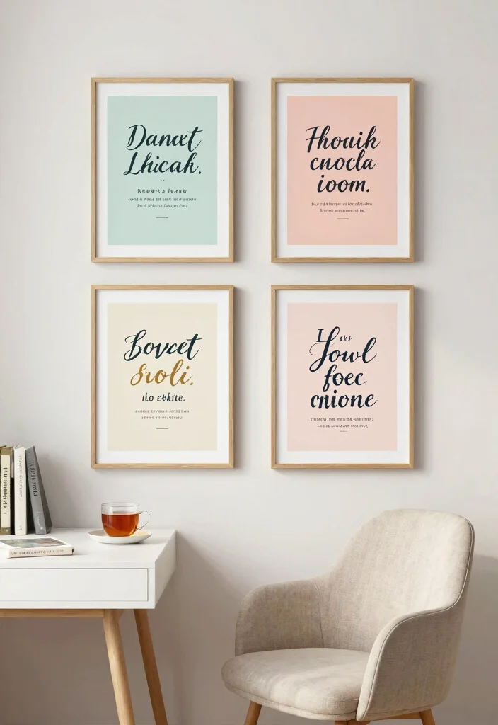 14 Bedroom Poster Ideas Wall Art on a Budget That Don't Look Cheap - 3. Motivational Quotes 1