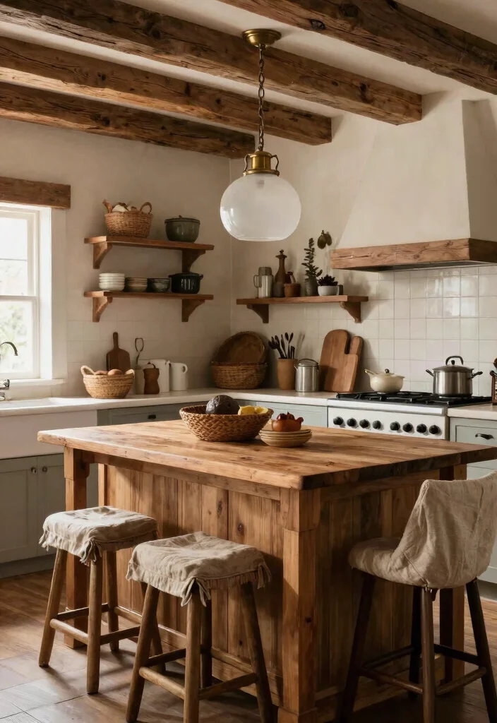 14 Brass and Glass Pendant Light Ideas That Look High-End - 11. Rustic Charm 1