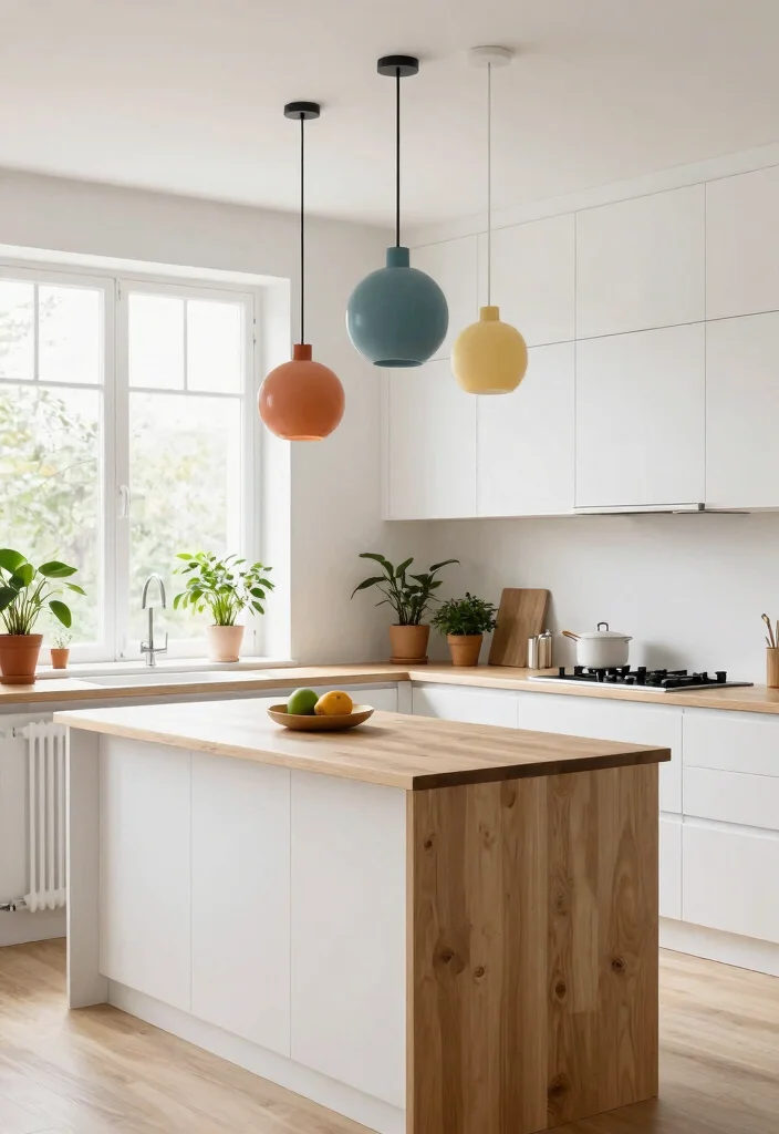 14 Colorful Pendant Light Options That Brighten a Neutral Room - 10. Scandinavian Inspired Luminaries 1