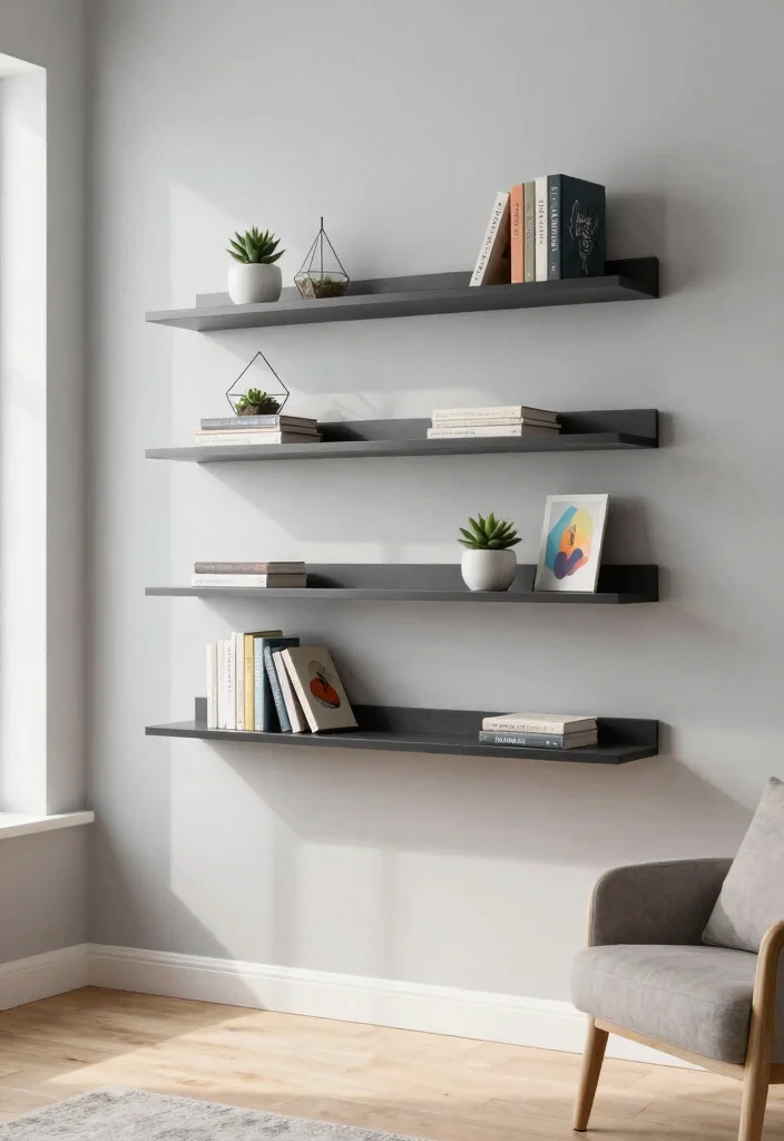 15 Display Shelf Ideas That Showcase Collections Without Clutter - 1. Floating Shelves for Instant Style 1