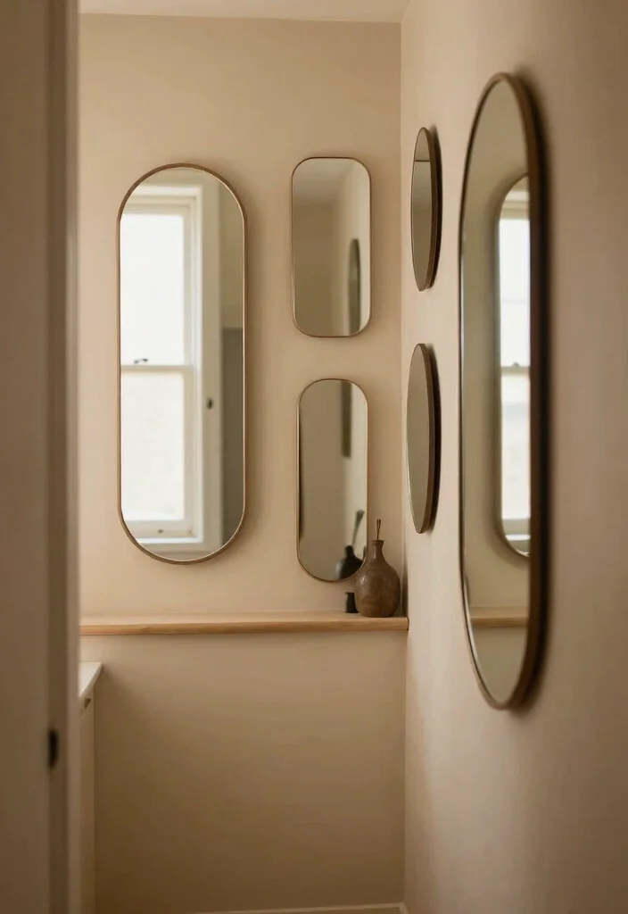 15 Entryway Decor Mirrors That Make Narrow Hallways Feel Wider - 14. Wall-Mounted Mirrors 1