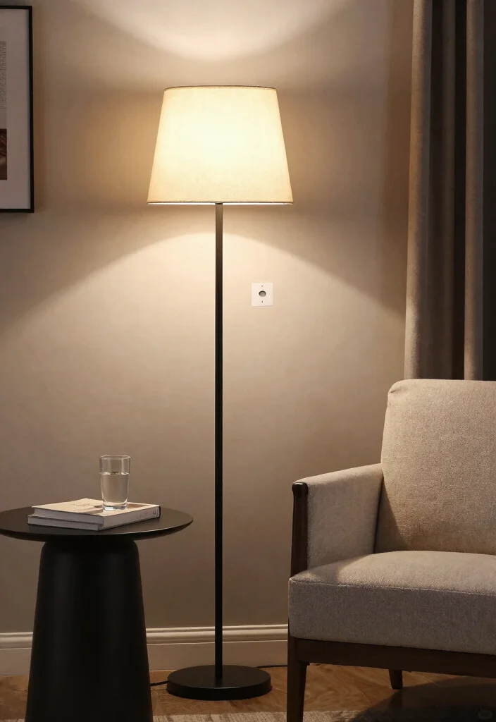 15 Floor Lamp Ideas That Light Dark Corners Without Taking Space - 15. Floor Lamps with Dimmer Switches 1