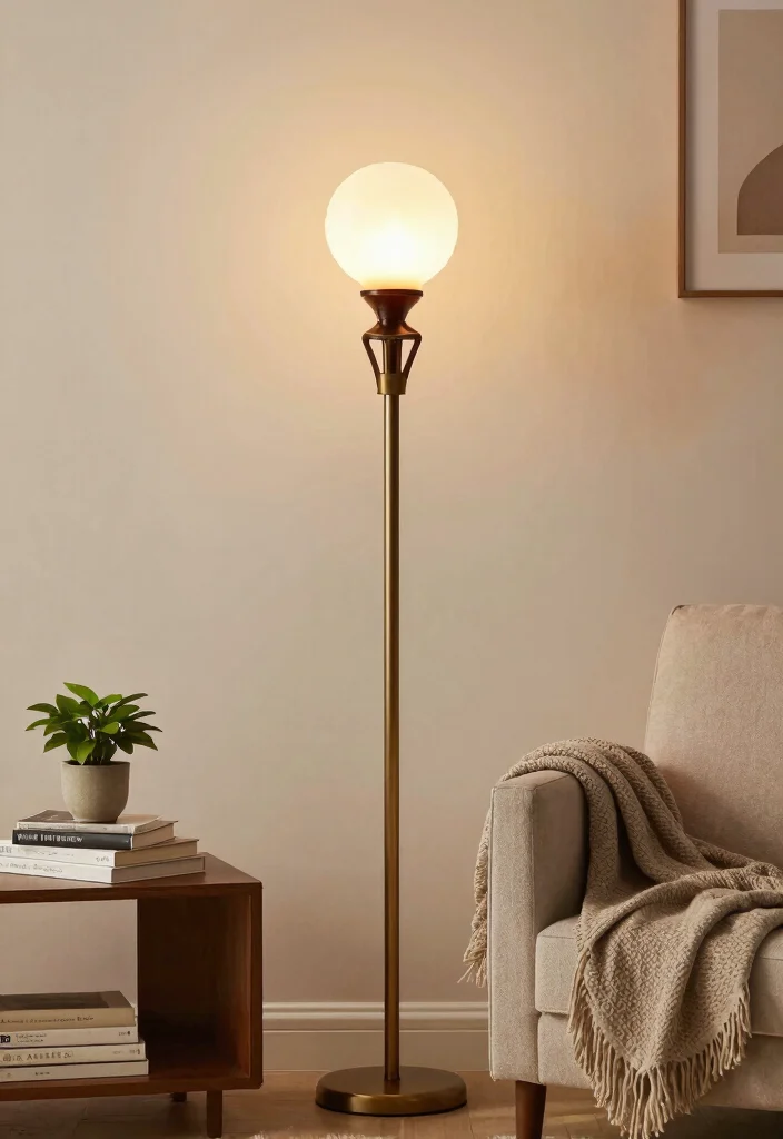 15 Floor Lamp Ideas That Light Dark Corners Without Taking Space - 3. Torchiere Lamps 1