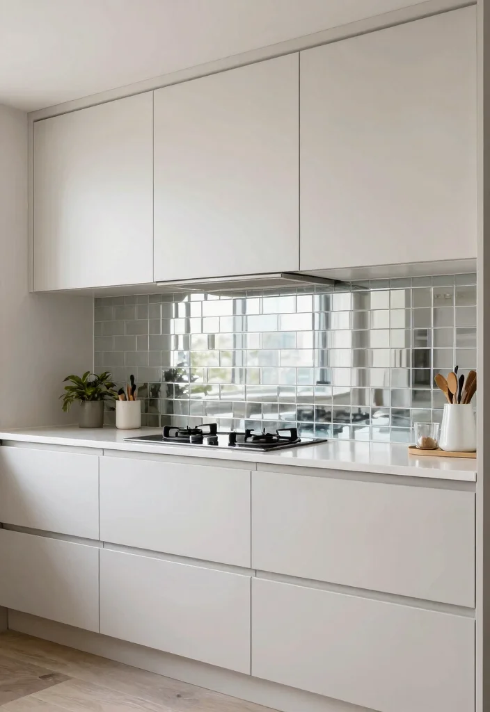 15 Home Decor Mirrors That Make Small Rooms Feel Bigger - 7. Mirrored Tiles 1