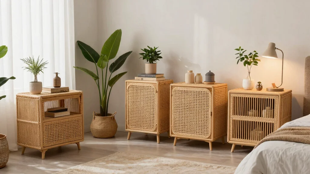 15 Rattan Nightstand Bedroom Ideas That Add Warmth to Modern Rooms