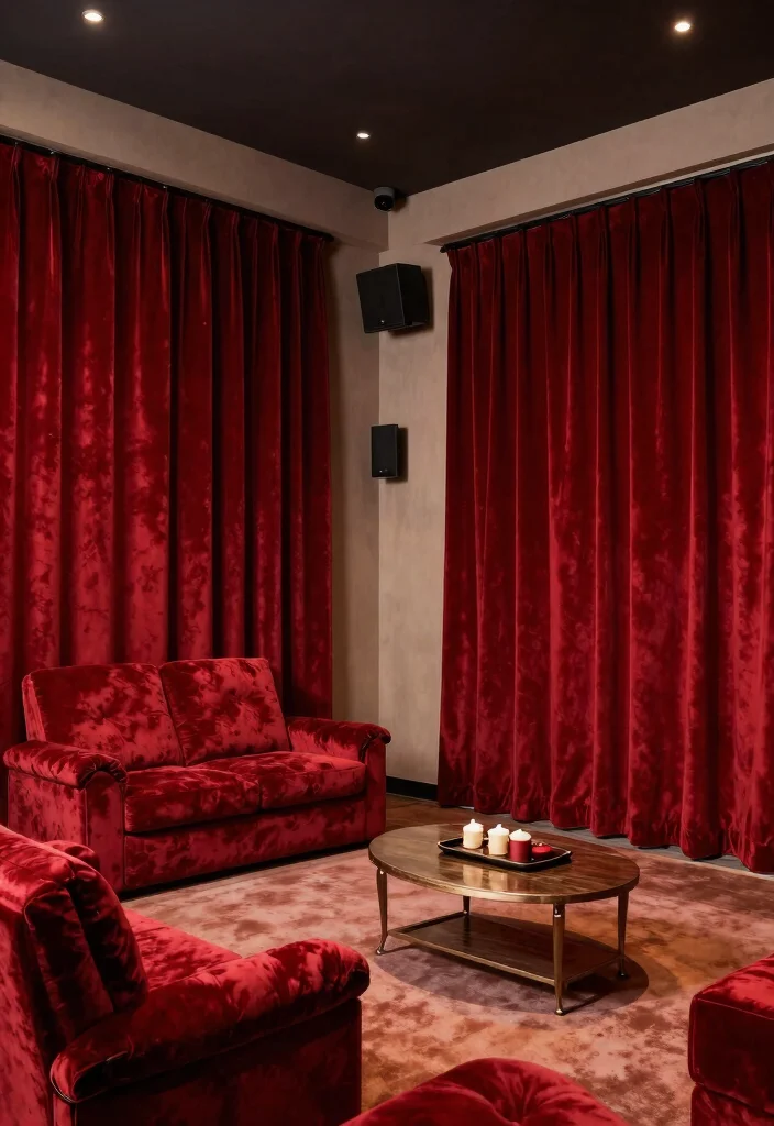 15 Red Velvet Curtains That Block Light for Movie Nights - Conclusion 1