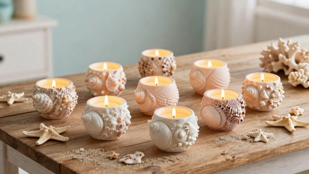15 Seashell Candle Holder Ideas That Bring the Beach Indoors