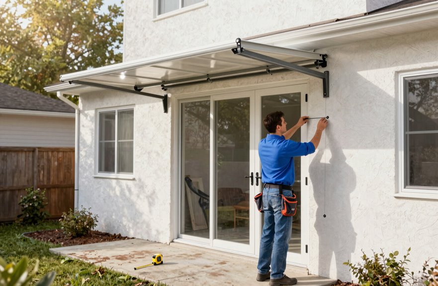 awning clearance and measurements considerations