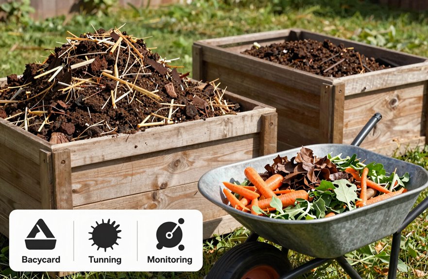 backyard bin or worm composting choices