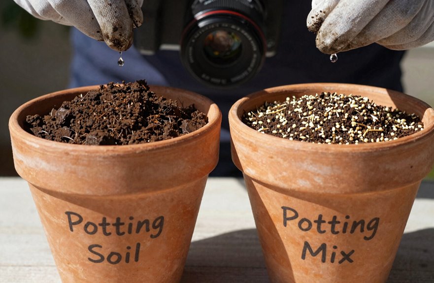 cheap potting soil wastes money