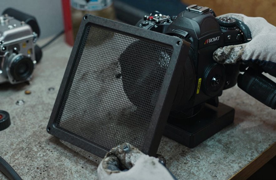 clean and replace spark arrestor screen