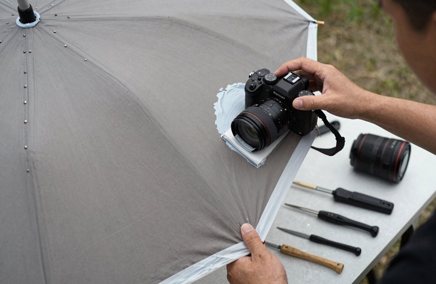 clean wash disassemble canopy