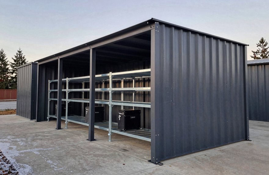 custom oversized shelters for equipment