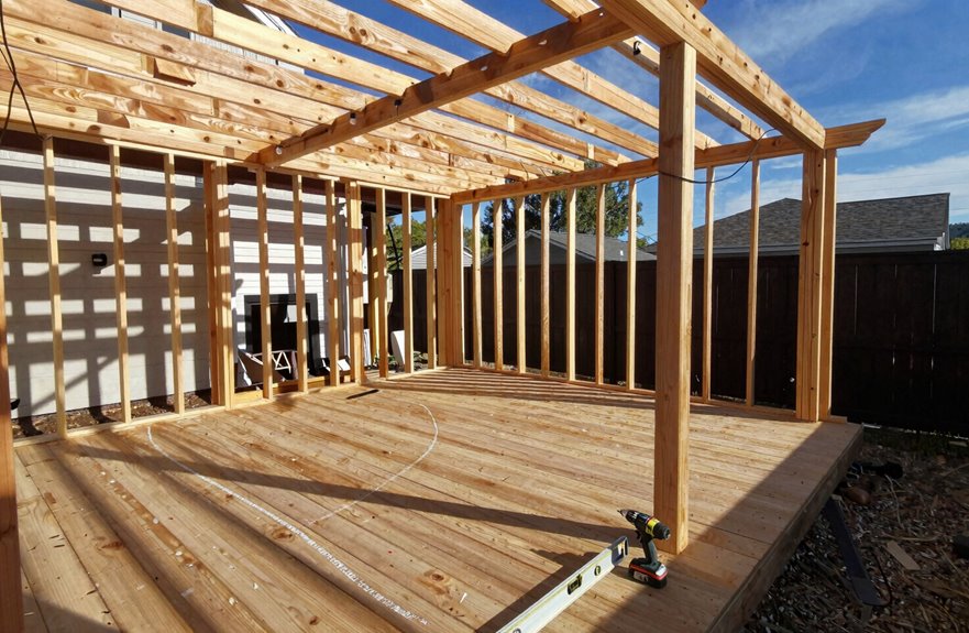 diy pergola kit vs custom lumber finish timing