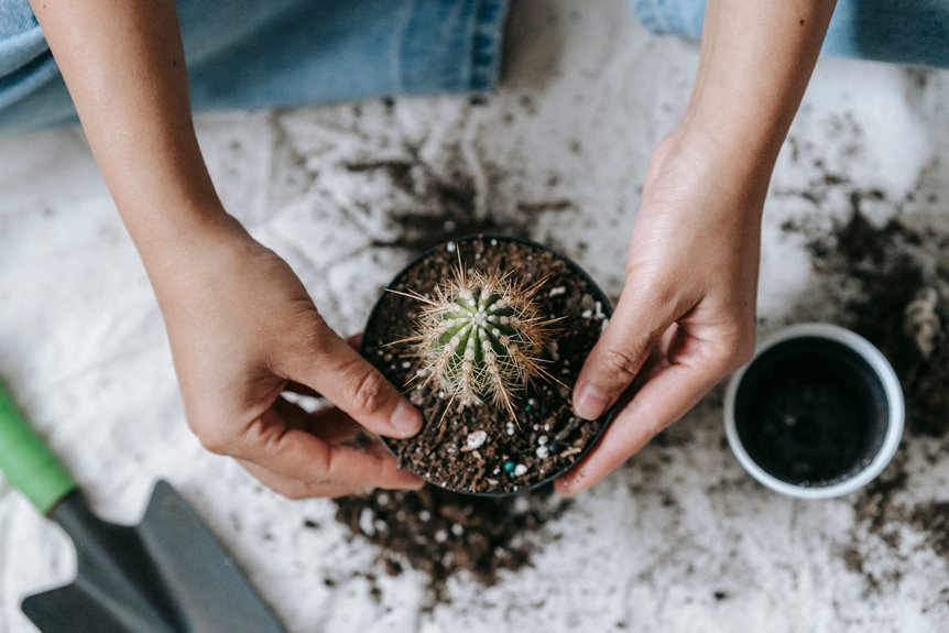 don t use regular potting soil