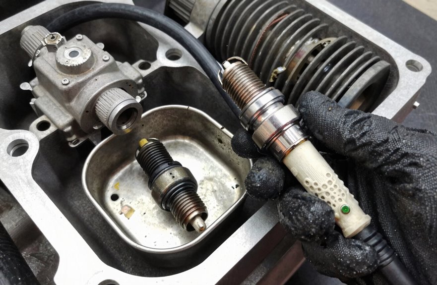 fouled spark plug replacement guide