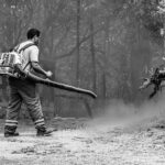 leaf blower stalls after ten minutes