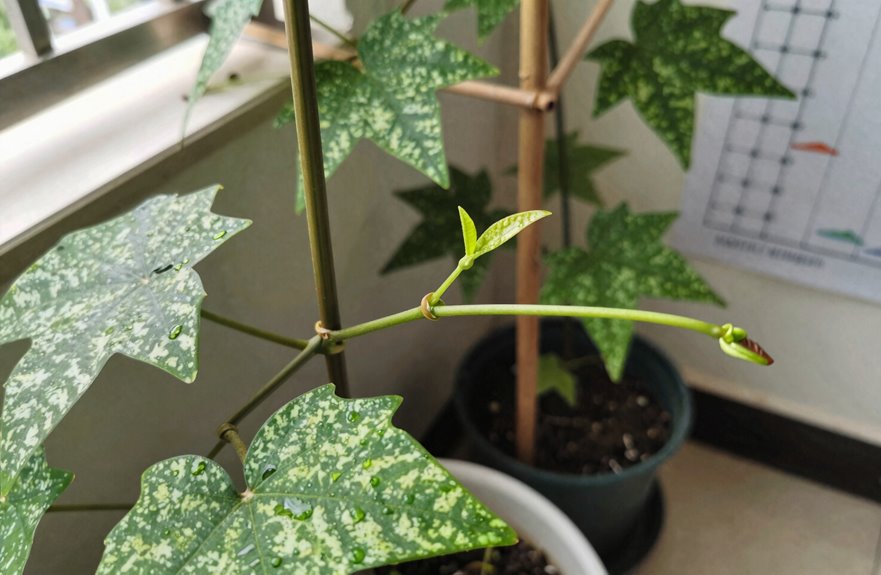 leggy vines pruning growth fullness