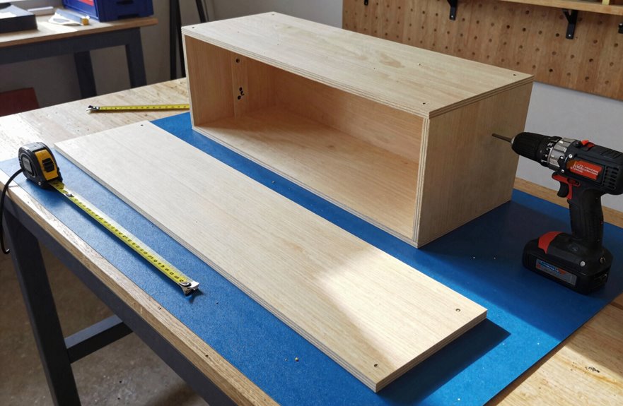 level ground and cut to fit lumber