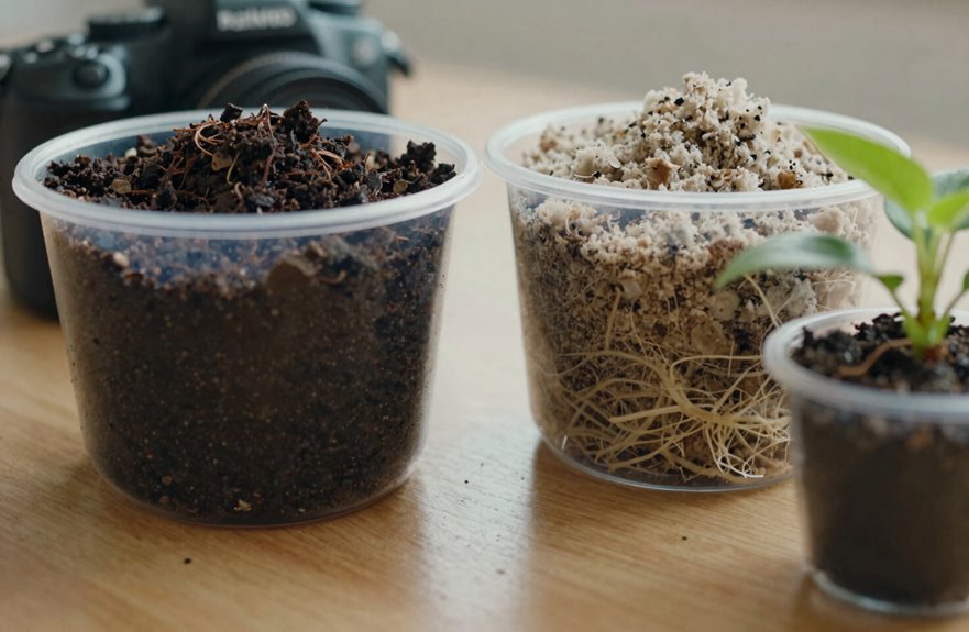 lightweight mixes improve root air drainage