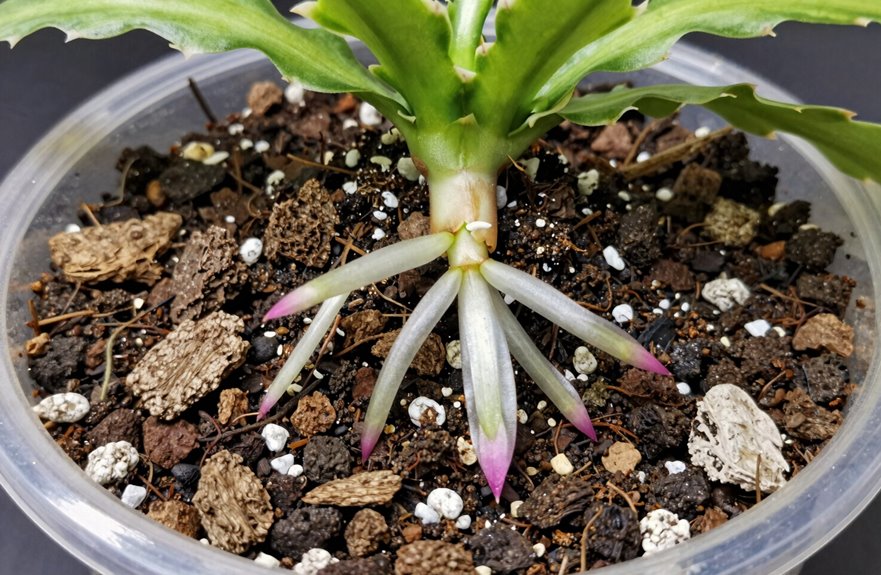 orchid bark blends promote drainage