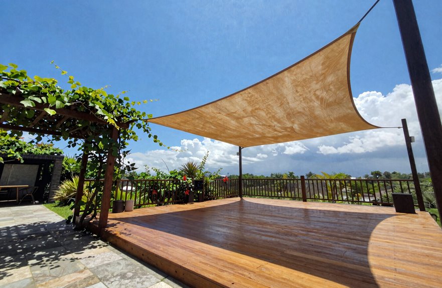 outdoor shade sun rain wind considerations