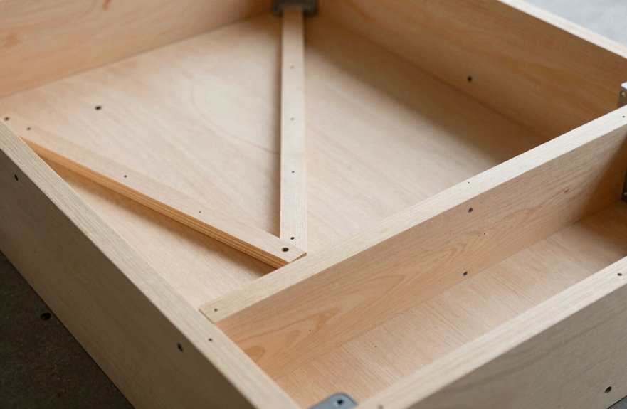 reinforced frame sturdy floor