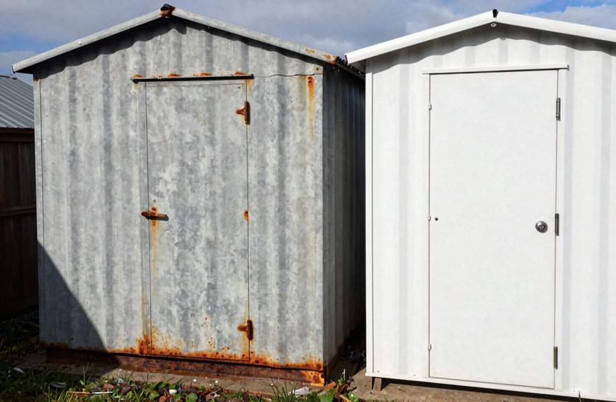 rust galvanized steel touch ups