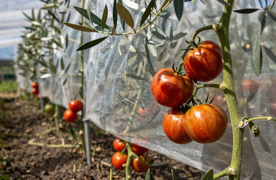 shade cloth timing affects ripening yield