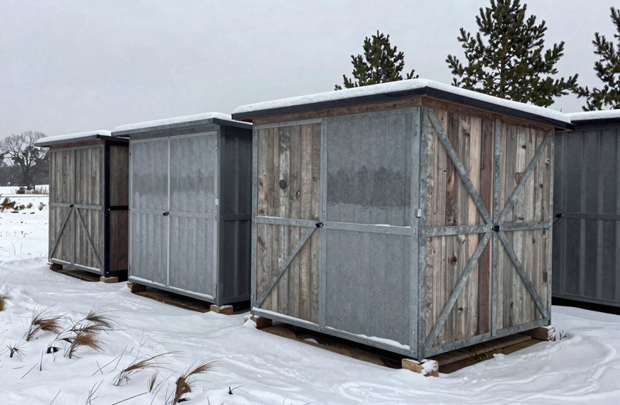 storm proof wind snow rated sheltertube garages